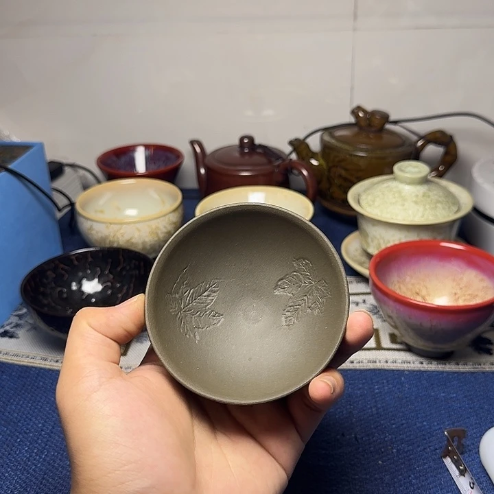 建阳建盏喝茶主人杯