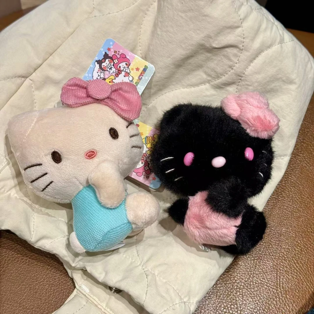 新款hellokitty可爱玩偶侧坐凯蒂猫kitty包挂件挂饰玩偶公仔挂件
