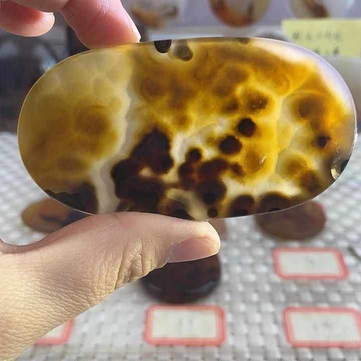 玛瑙/玉髓合金颈饰