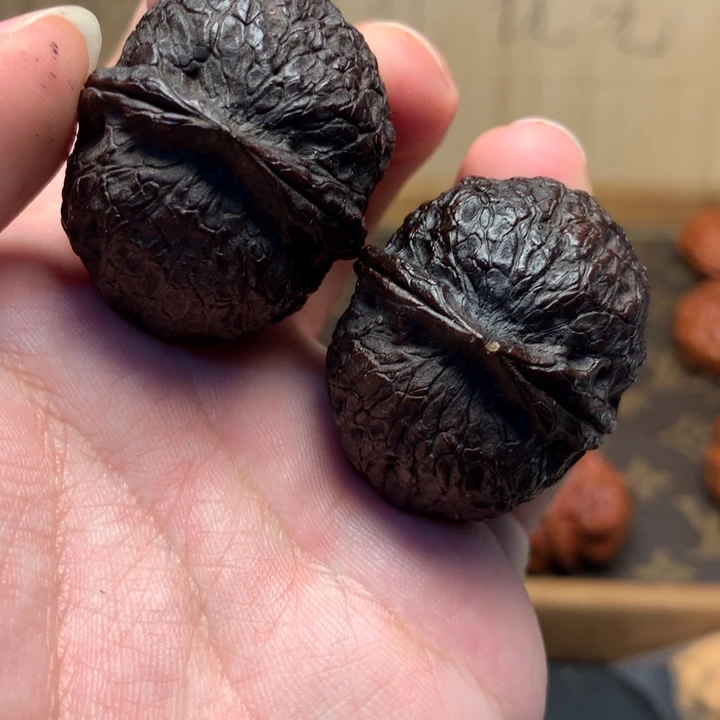 文玩核桃把件39地闷