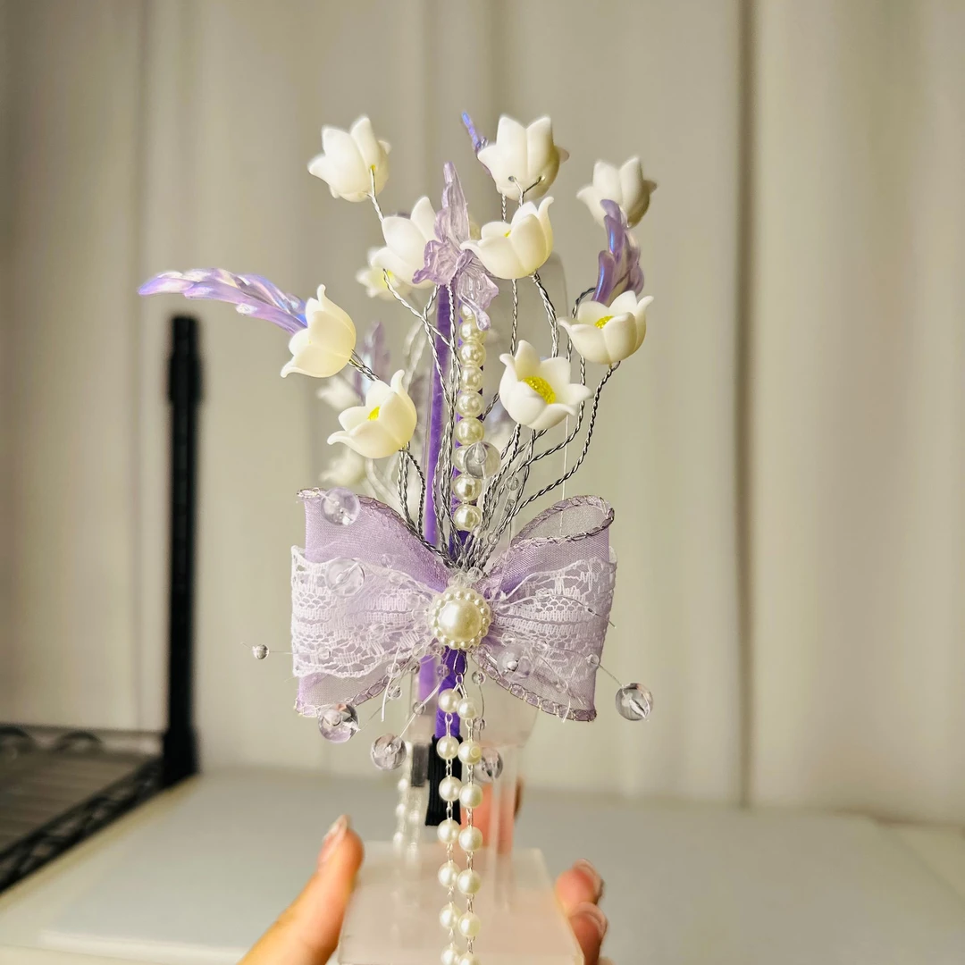 【金秋十月福利款发箍】铃兰仙子发箍精美DIY主播优选材料