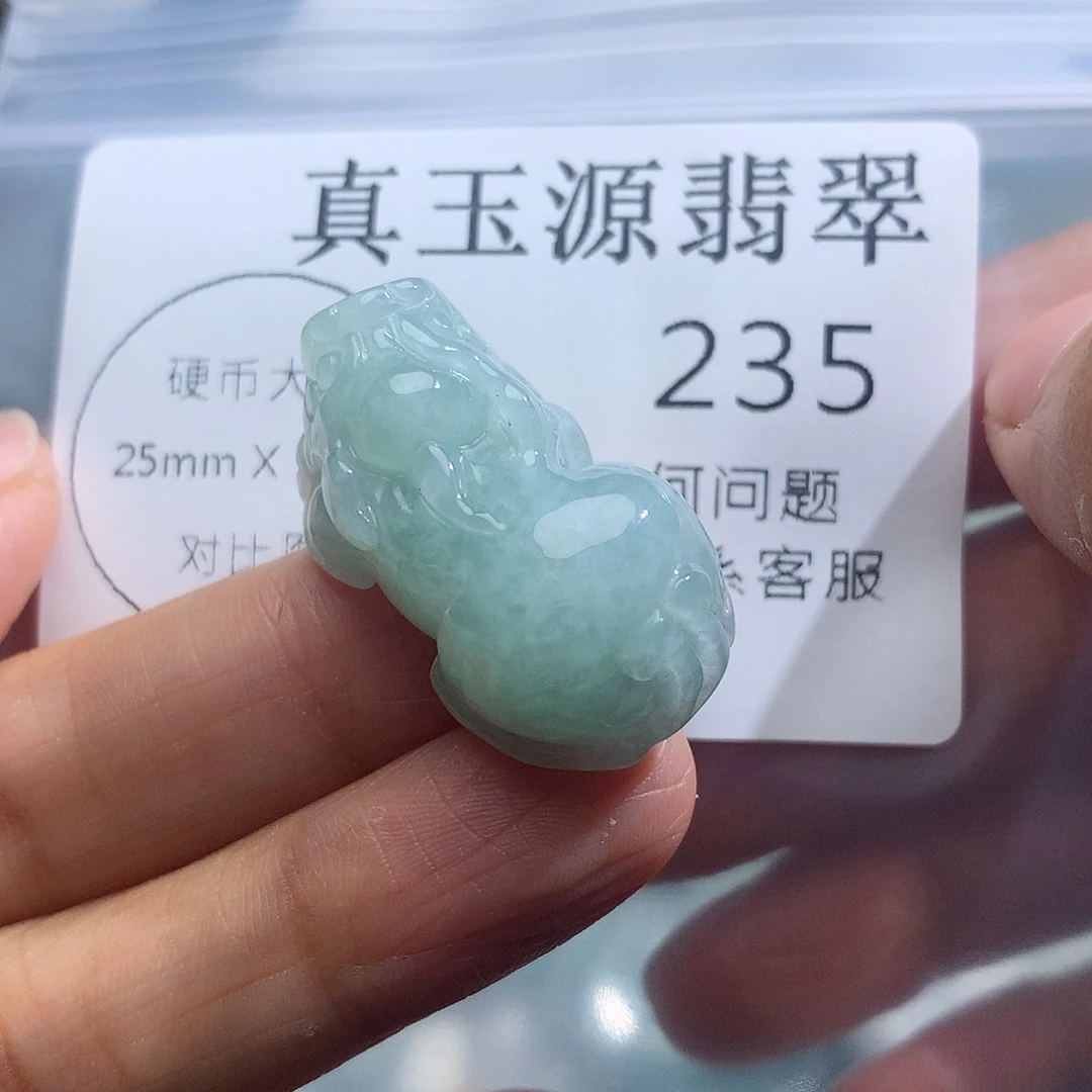 翡翠未镶嵌颈饰235