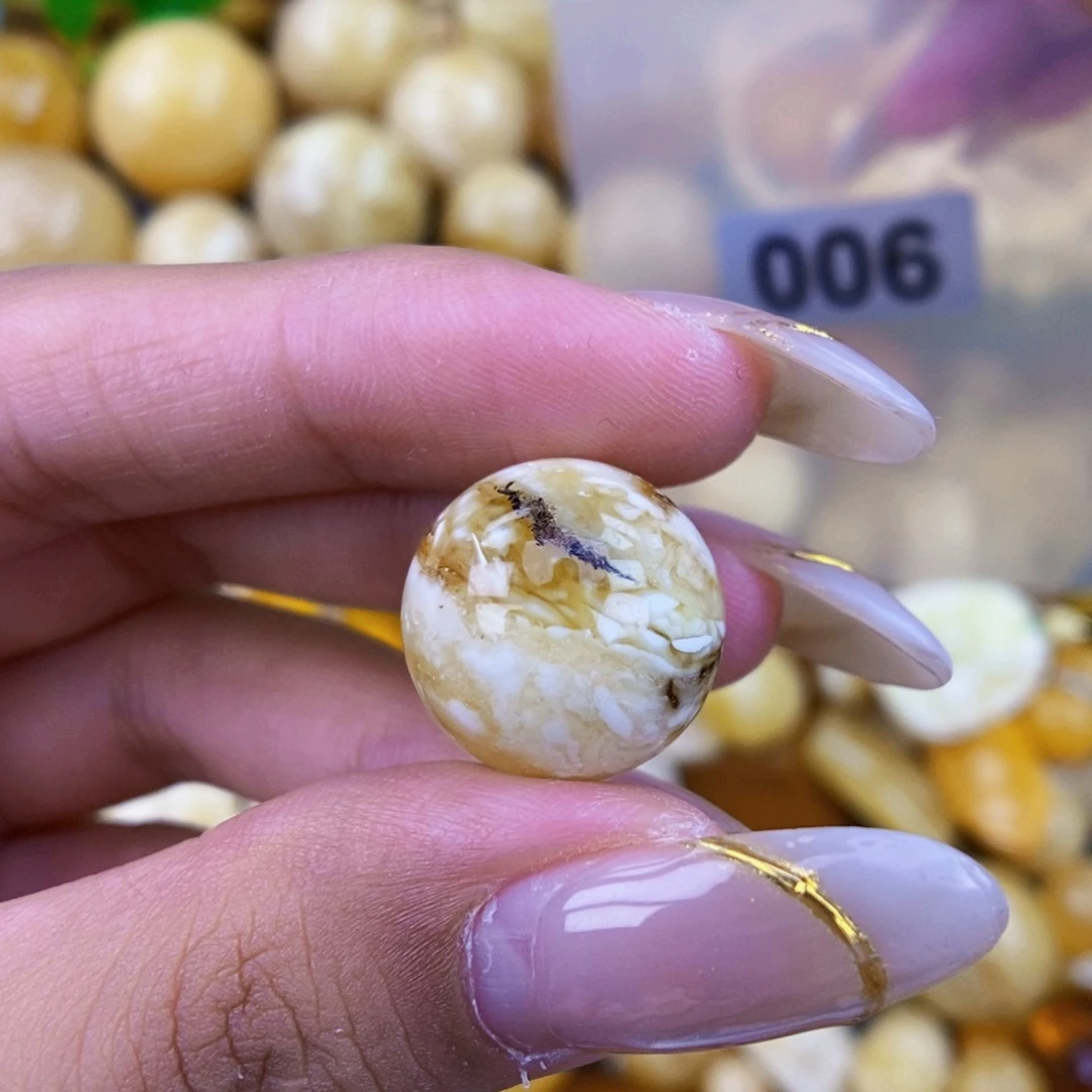 琥珀未镶嵌珠宝奇石17 奥利奥