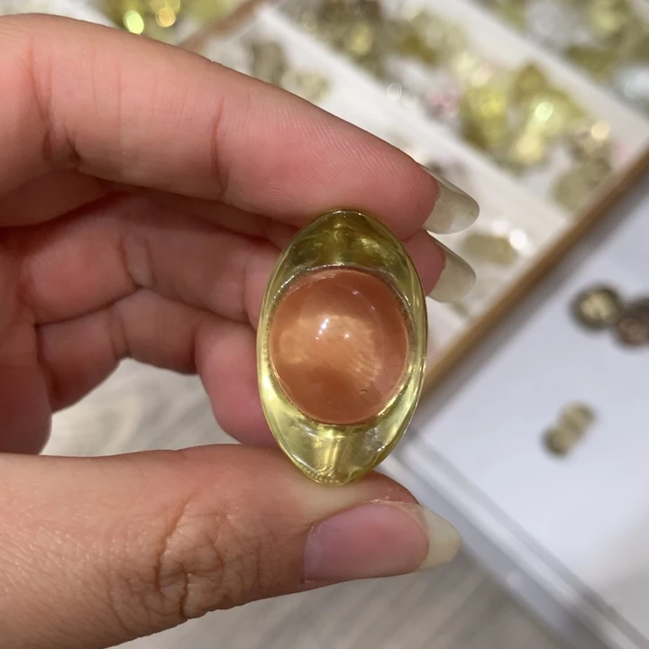 紫晶珠宝半成品未镶嵌沣*
