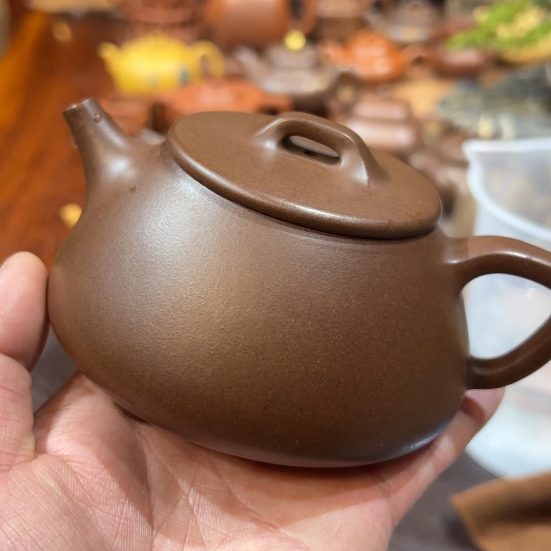 紫砂茶壶远**云精工手工紫砂壶