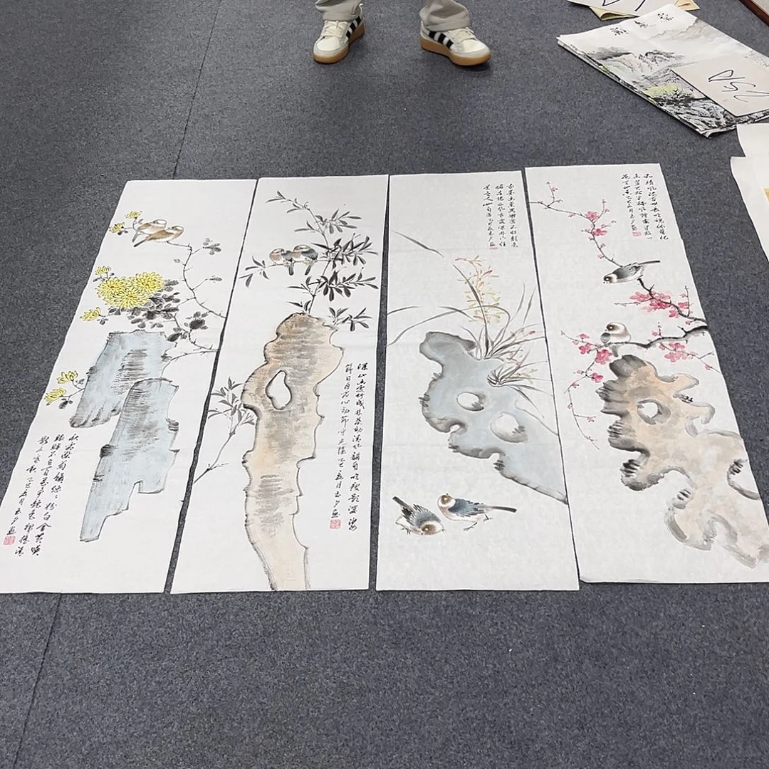 国画国画老师作品