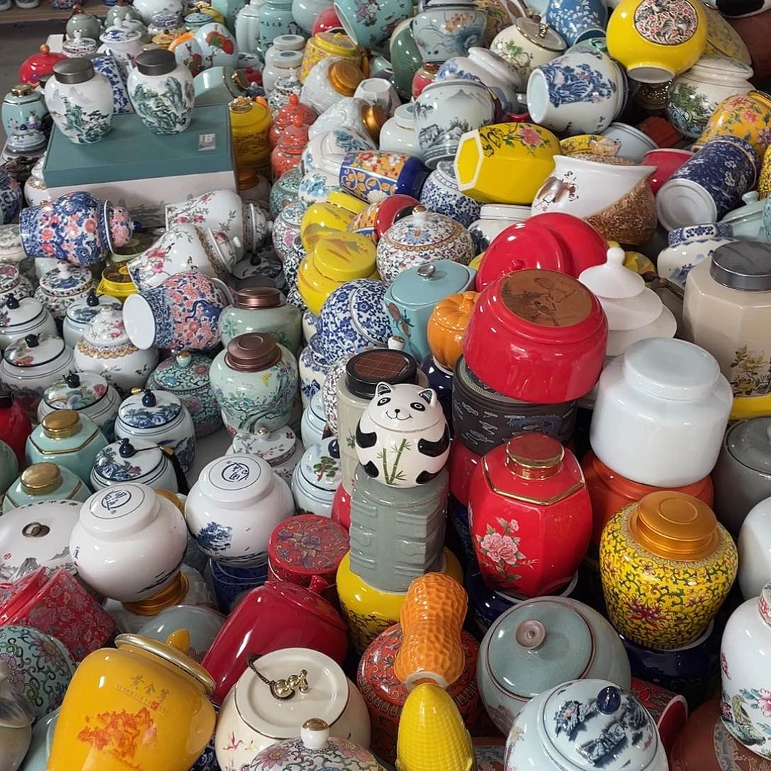 陶瓷茶叶罐密封罐