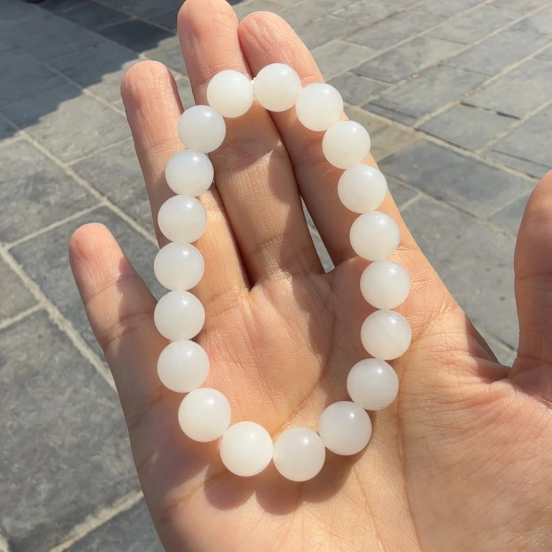 和田玉未镶嵌颈饰白玉手串帅弟弟F多样性拍一发一