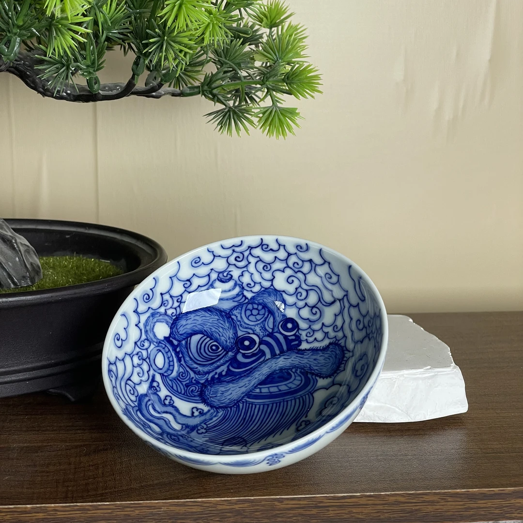 戴窑 舞狮普洱杯 DY025