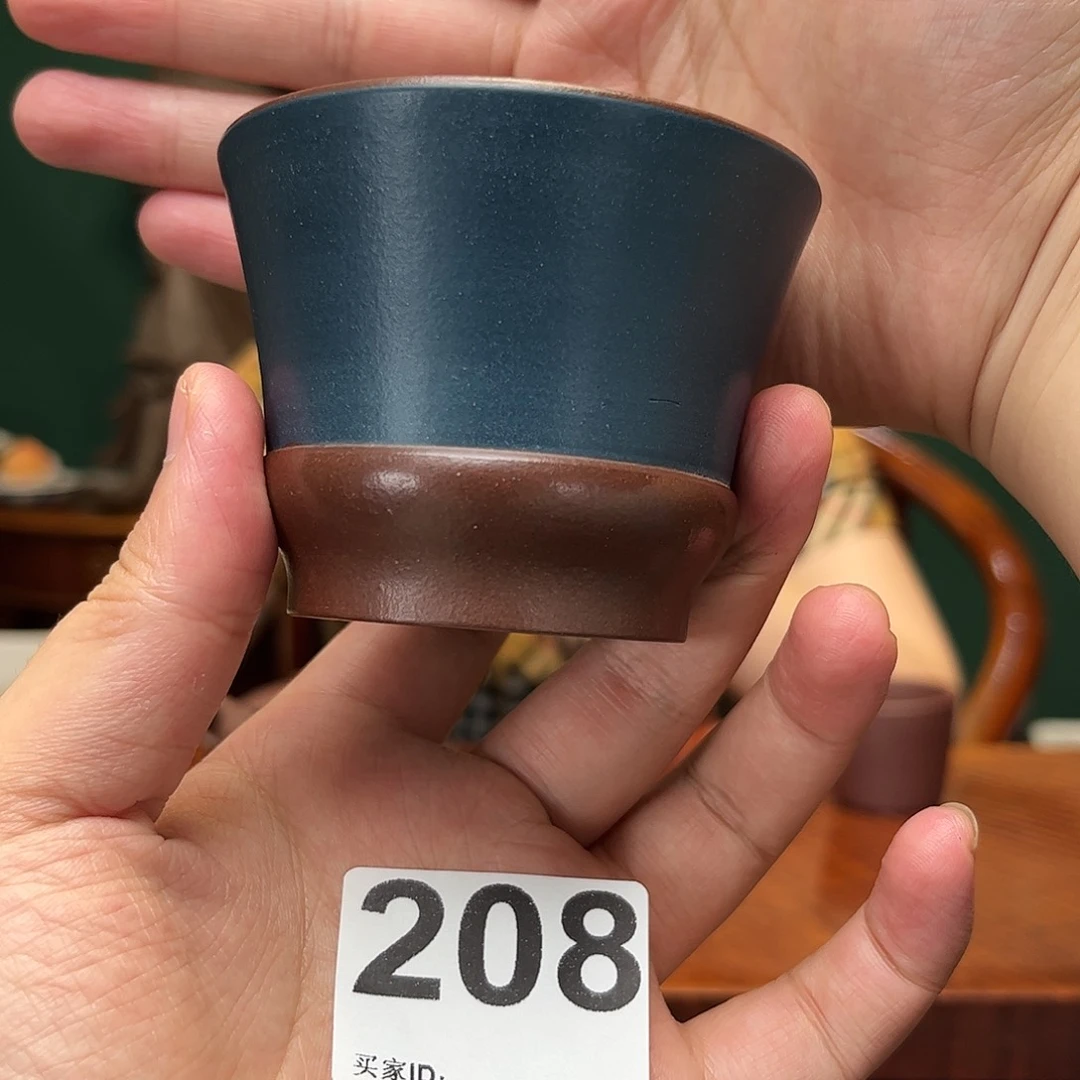 茶杯紫砂大雪紫砂杯子208