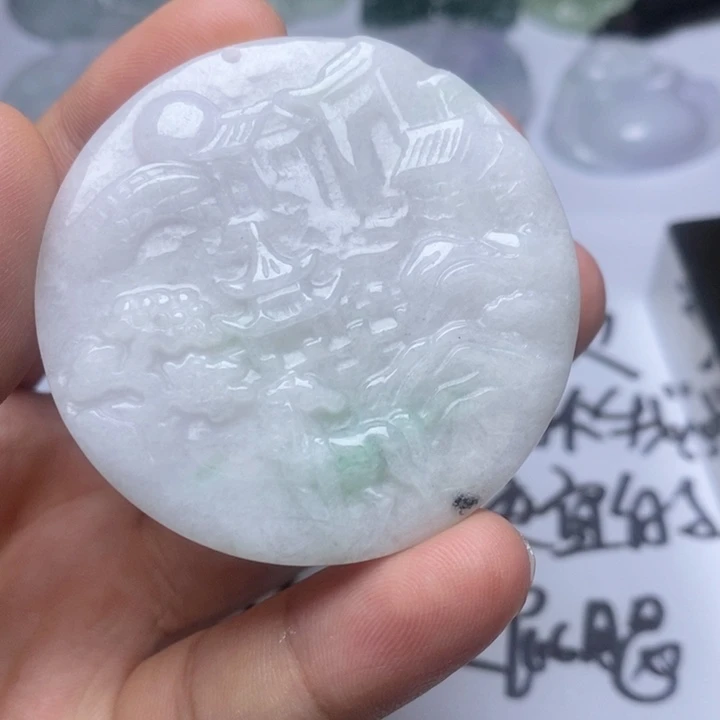 颈饰未镶嵌翡翠翡翠