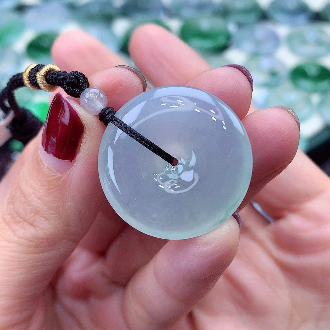 颈饰未镶嵌翡翠编号84-尺寸27/6.2