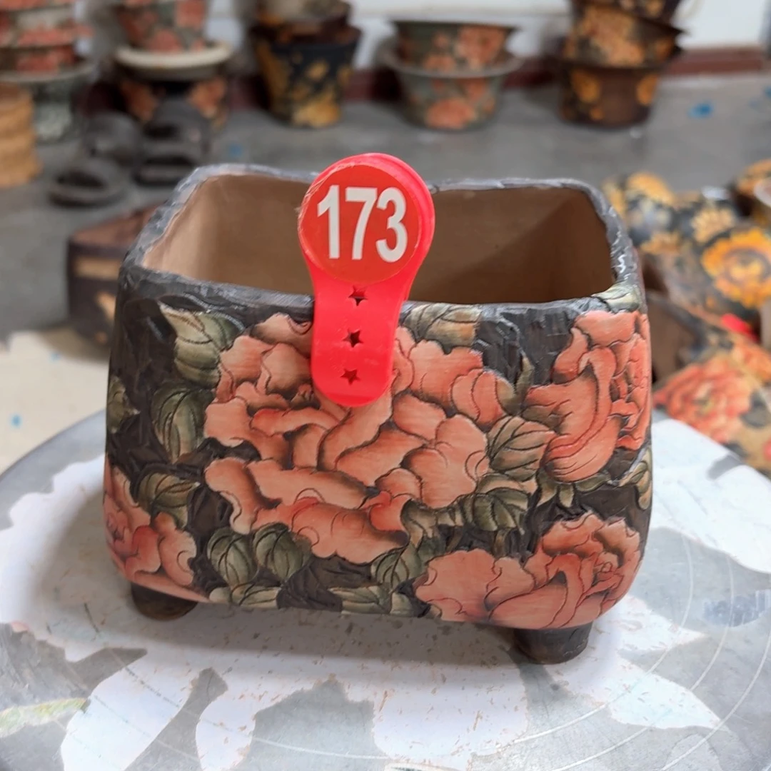 紫砂花盆陶瓷多肉花盆精品
