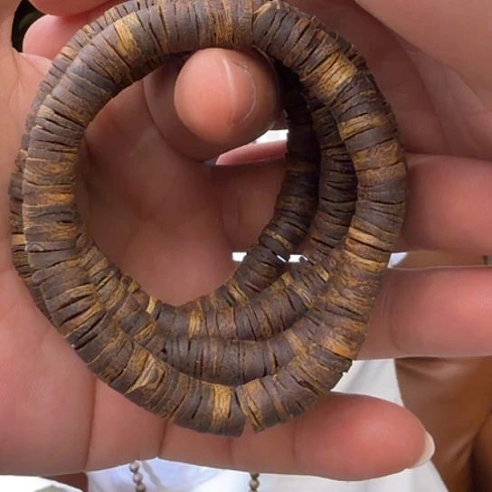 手串沉香千里香皮油片珠0.8多样性发货1条