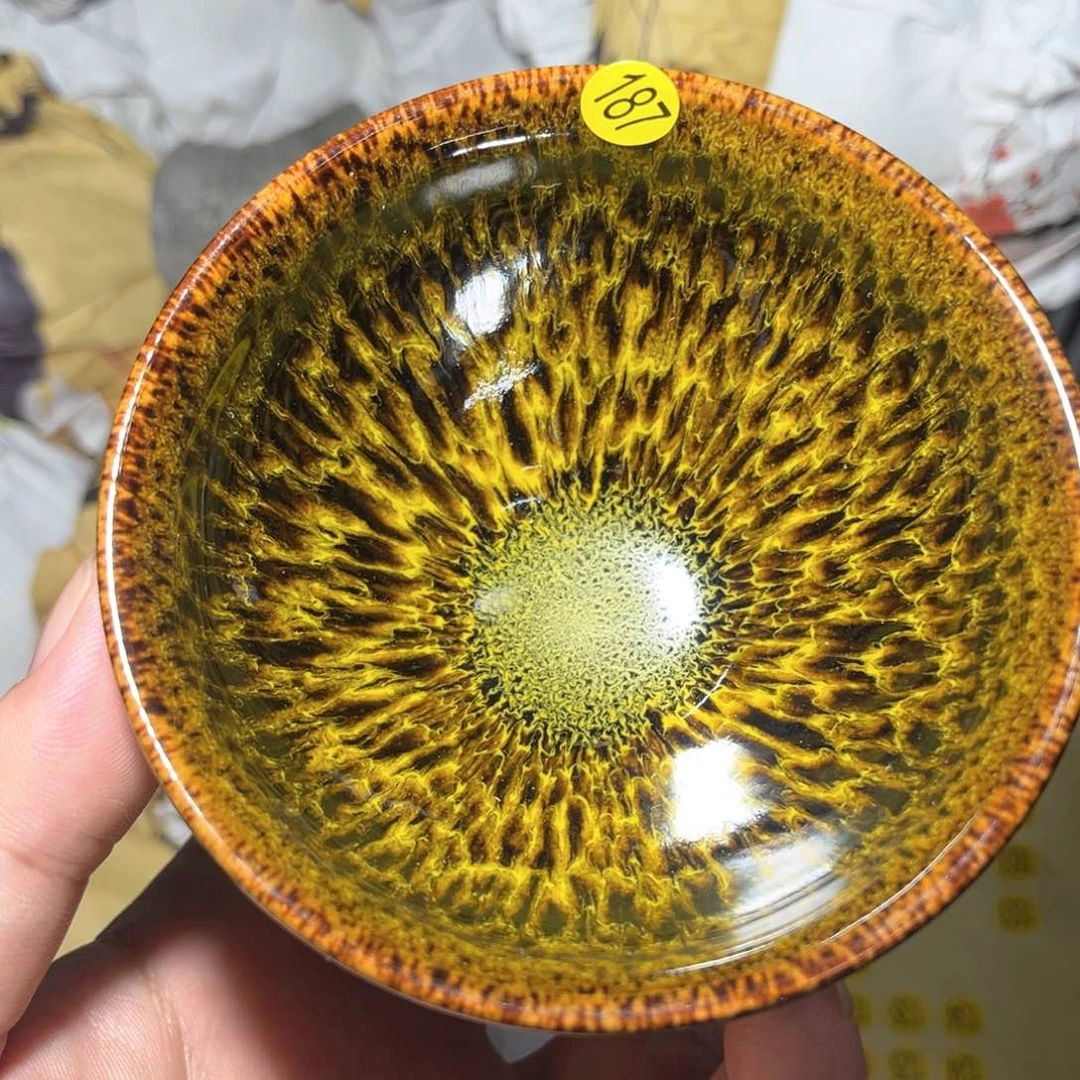 茶盏建盏手握泡茶主人杯