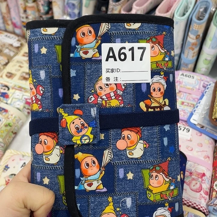 布艺活页存钱本手帐本