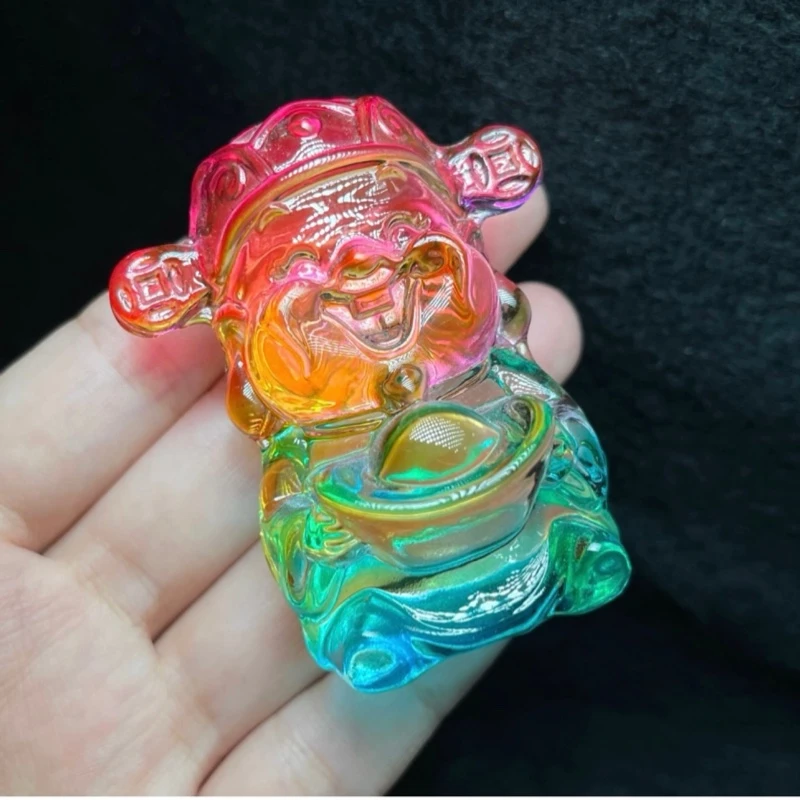 【小魏总返场福利】七彩财神摆件（56*34*33mm）