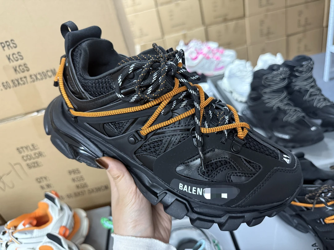 老爹鞋跑鞋网面休闲鞋厚底运动鞋透气潮鞋黑色高帮