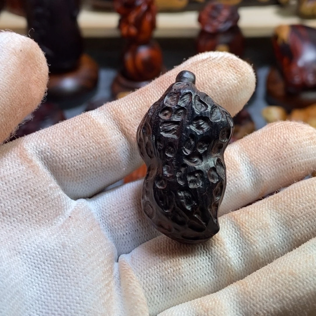 檀香紫檀（小叶紫檀）无事牌小叶紫檀花生