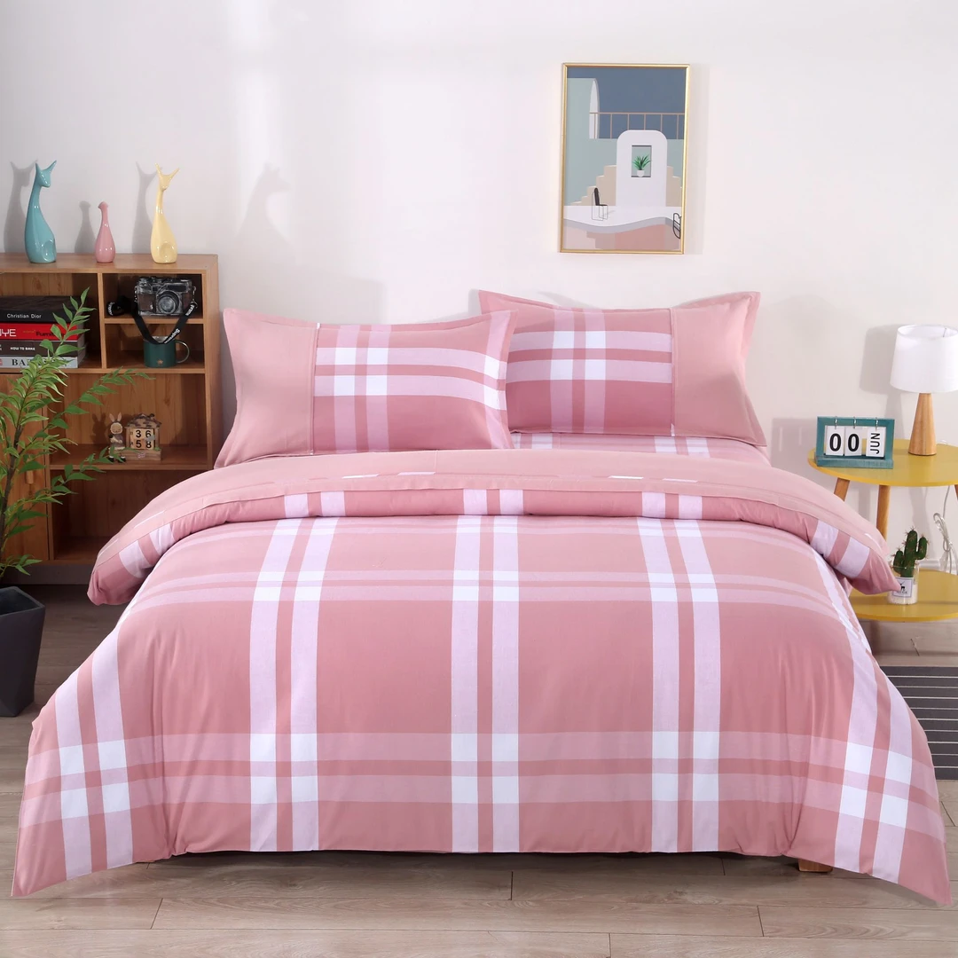 奶茶系列床单枕套透气母婴A类-棉粗布床单四季亲肤老粗布床单