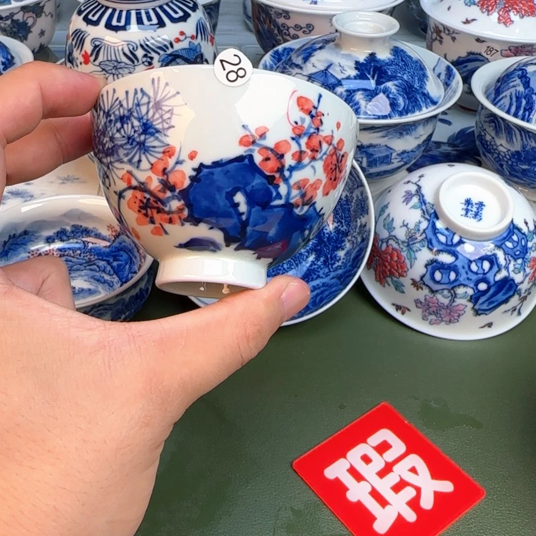 彦祖纯手工手绘茶具28
