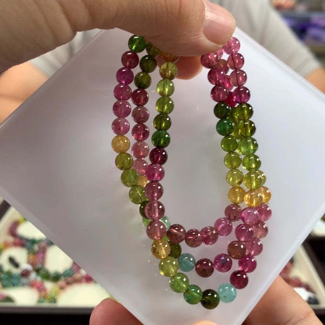 手链未镶嵌碧玺多样性发其一条5.8左右