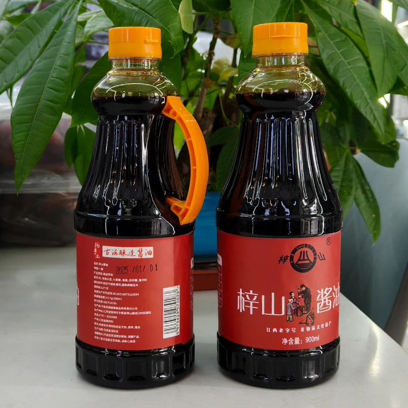 古法老酱油于都梓山酱油江西老字号赣南特产非遗工艺酱油