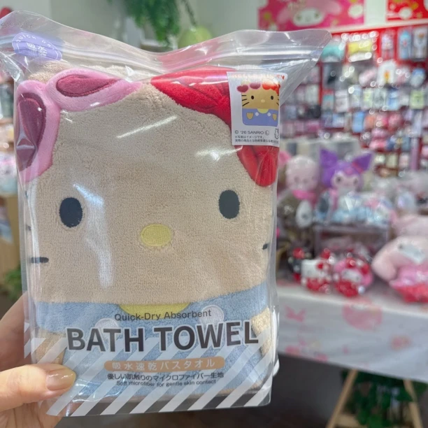 录本商店 7月11日新品 美乐蒂凯蒂干发毛巾浴巾