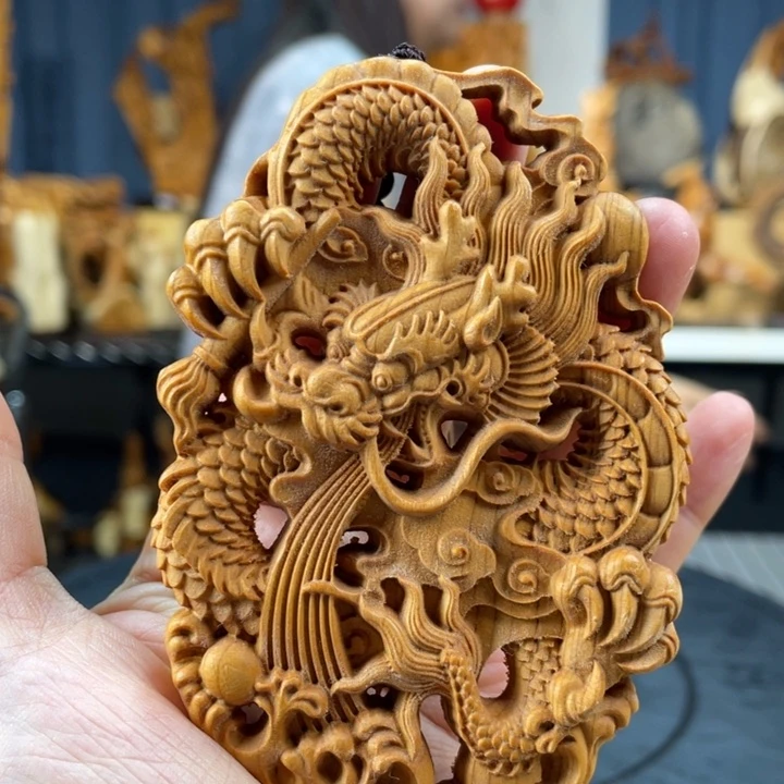 柏木（崖柏）手把件