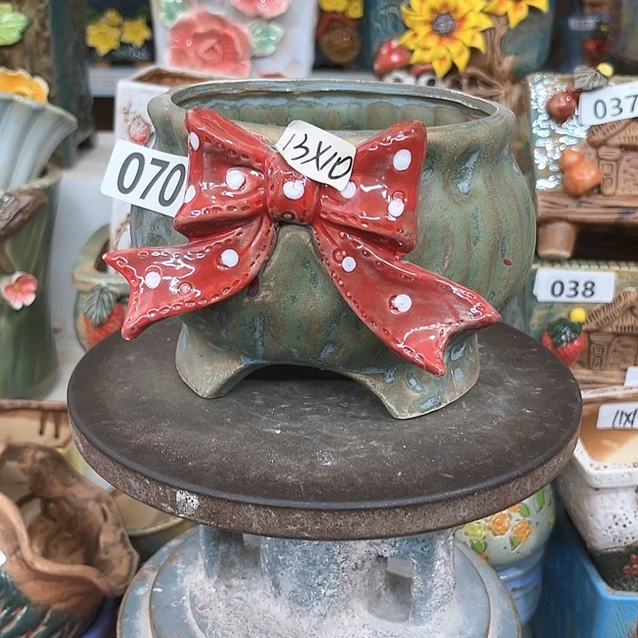 紫砂花盆粗陶材质多肉花盆