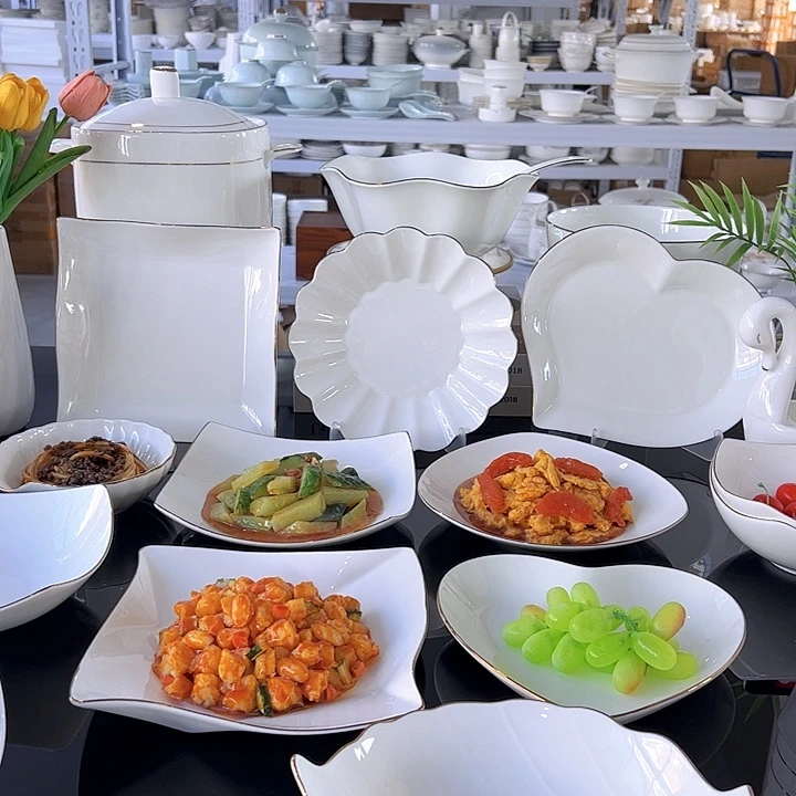 45%以上骨粉骨瓷组合盘5个888