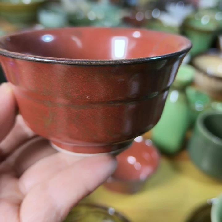 瓷片磁州窑五厂盘碗壶杯