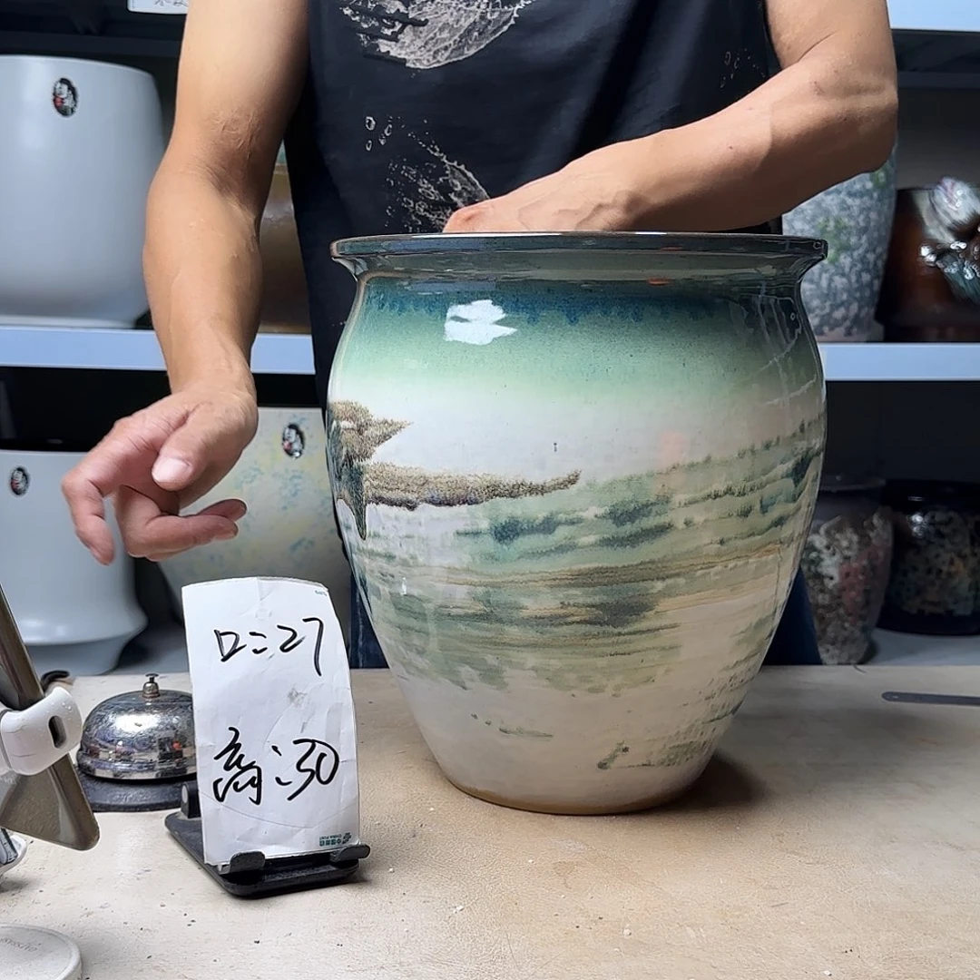 紫砂花盆尺寸27@30