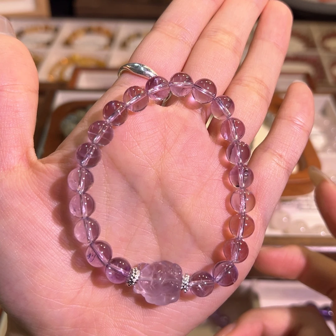 水晶手链未镶嵌紫水晶