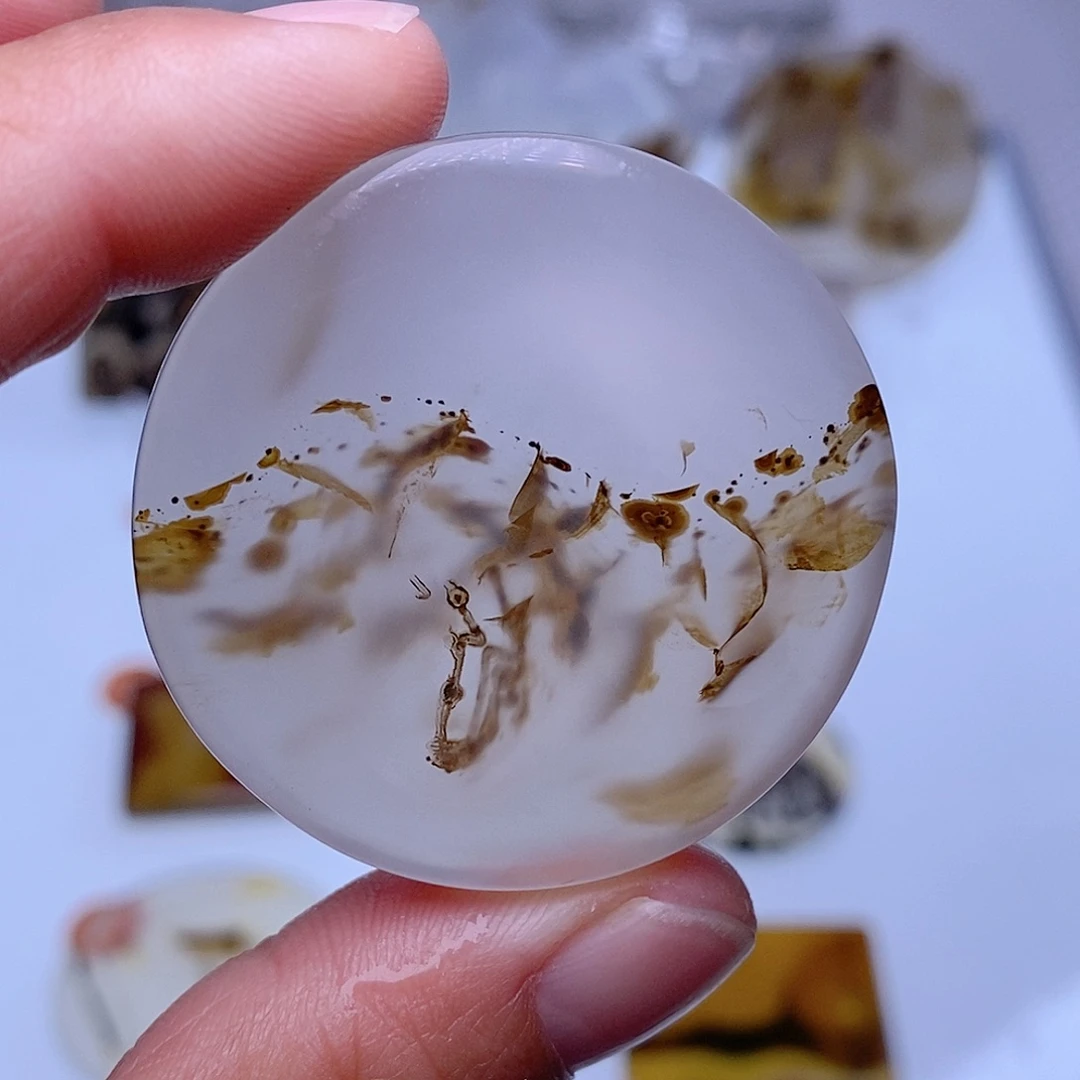 玛瑙/玉髓珠宝半成品未镶嵌