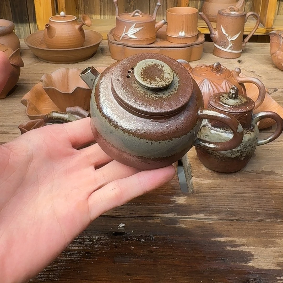 原矿老岩泥茶器系列