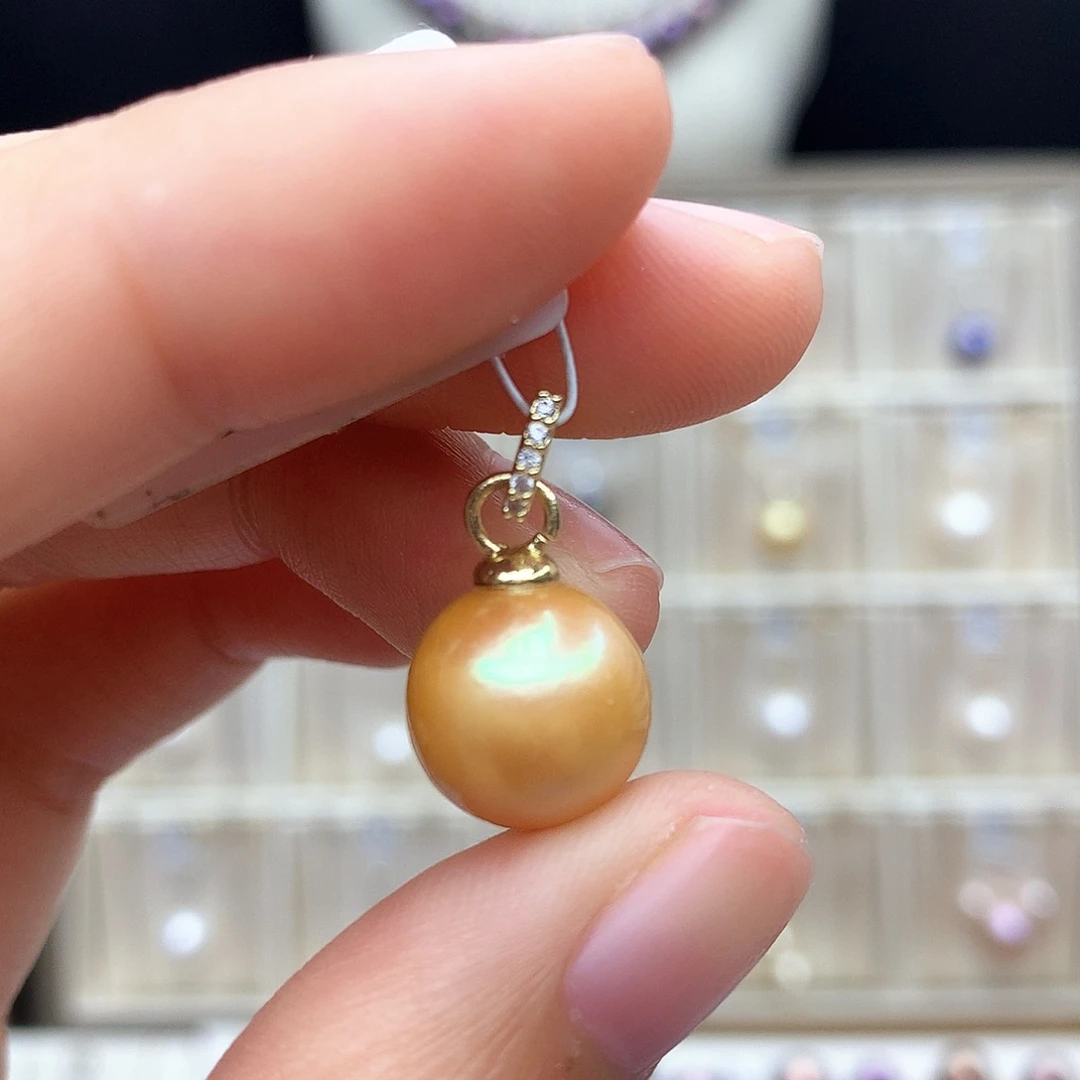 淡水珍珠颈饰合金