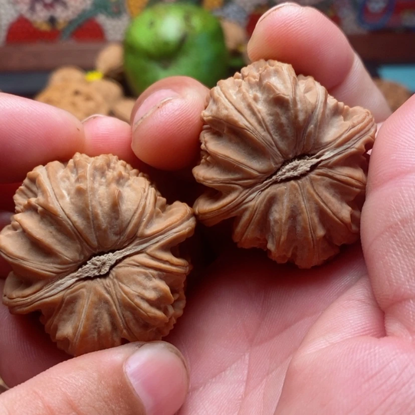 【闪购商品】吊坠文玩核桃核桃一对40尺