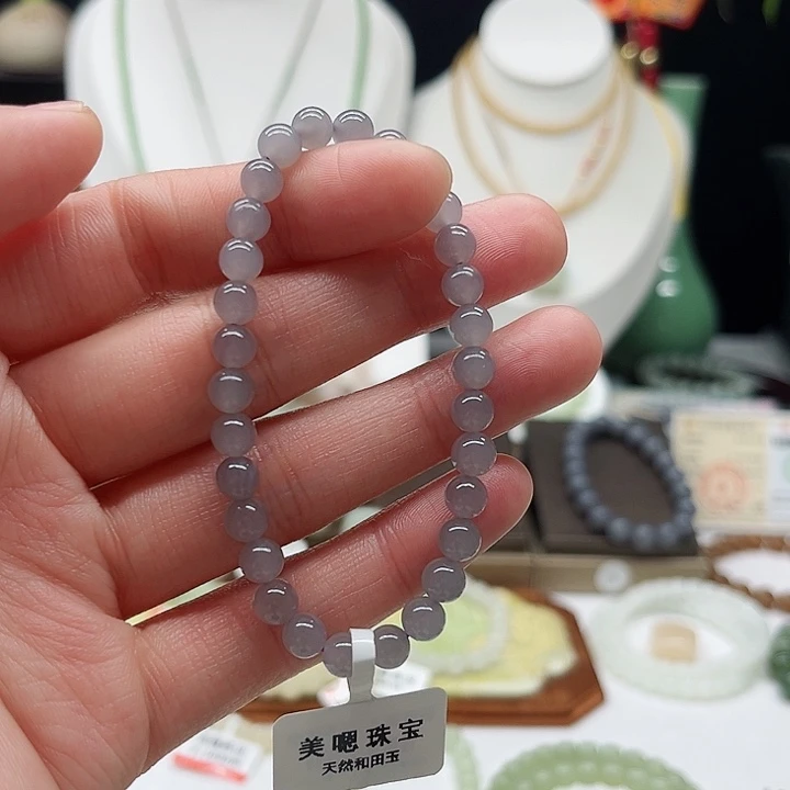 和田玉手链未镶嵌