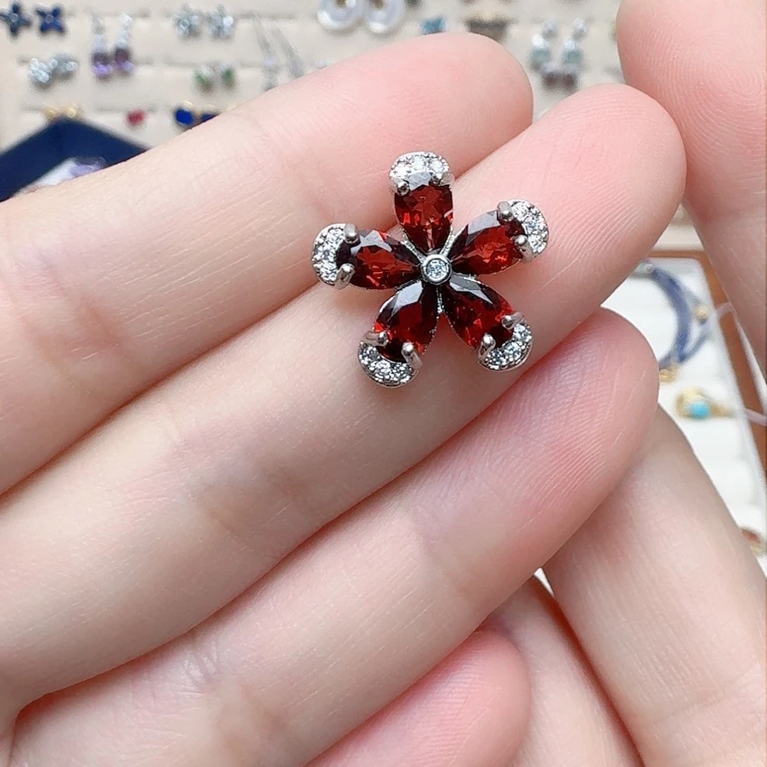 石榴石吊坠(不含链)未镶嵌吊坠71