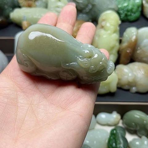 和田玉未镶嵌颈饰爱*人