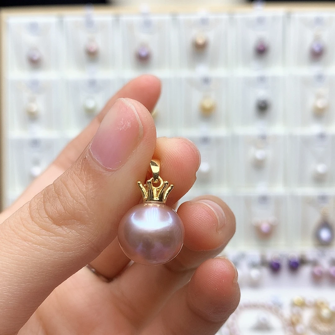 合金淡水珍珠颈饰