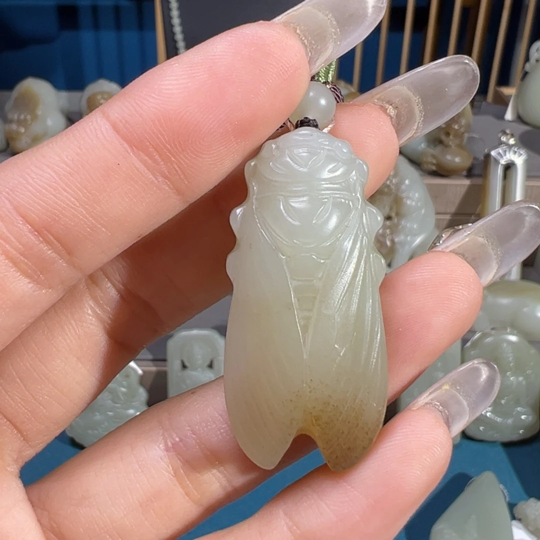 和田玉（糖玉）未镶嵌颈饰