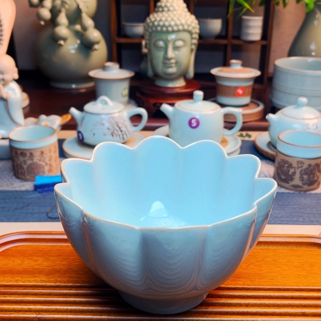 【闪购商品】汝州单壶，天青，大壶，