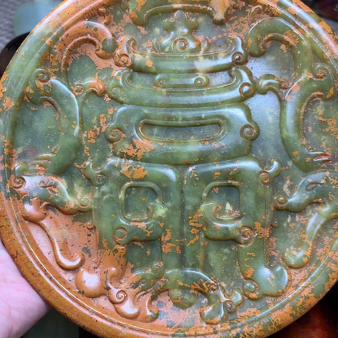 白玉菩提吊坠挂件