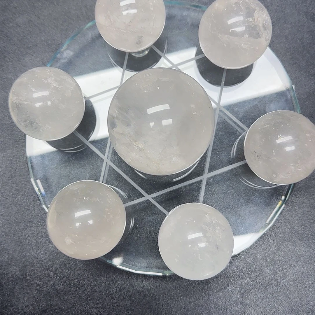 水晶水晶球未镶嵌超*