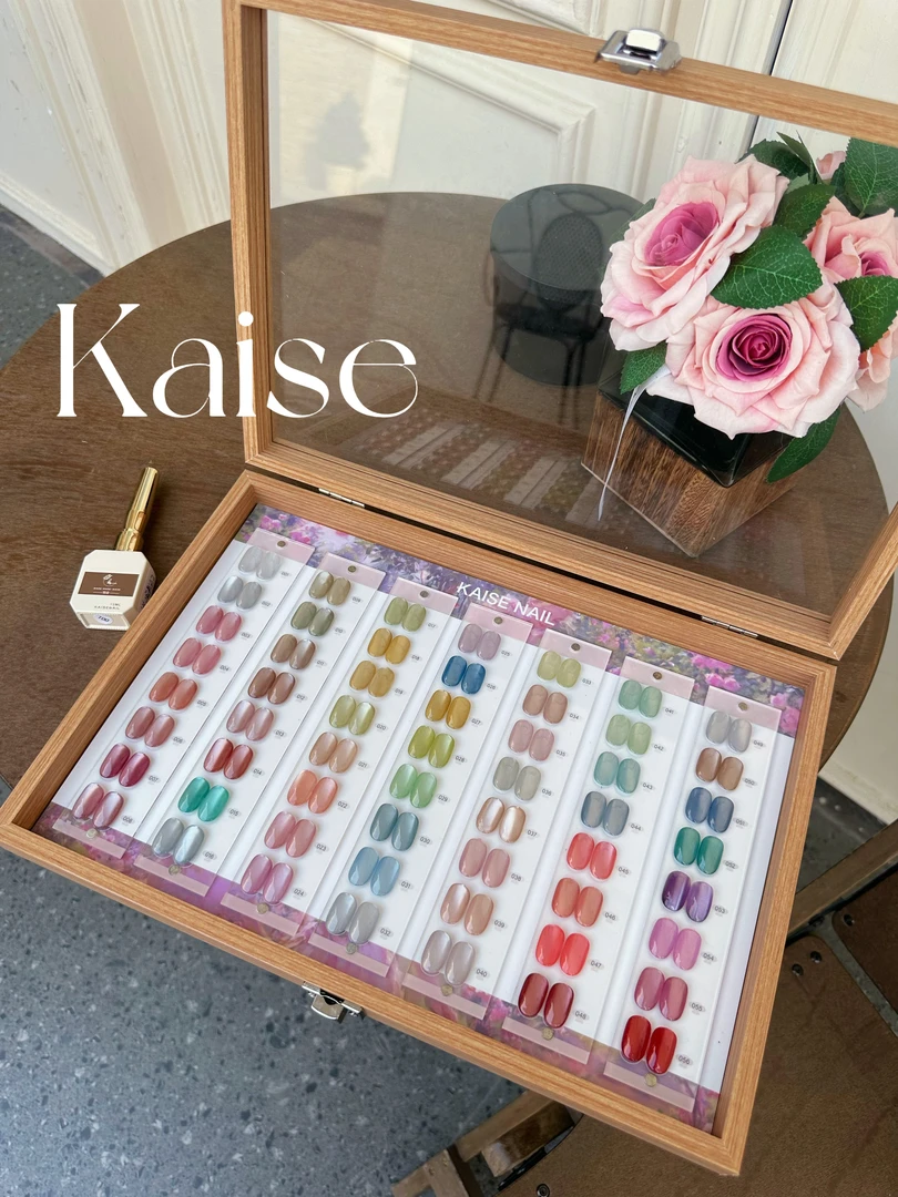 美博会新款【舍下恺舍56色花间影幻光猫眼甲油胶流行美甲店必备】