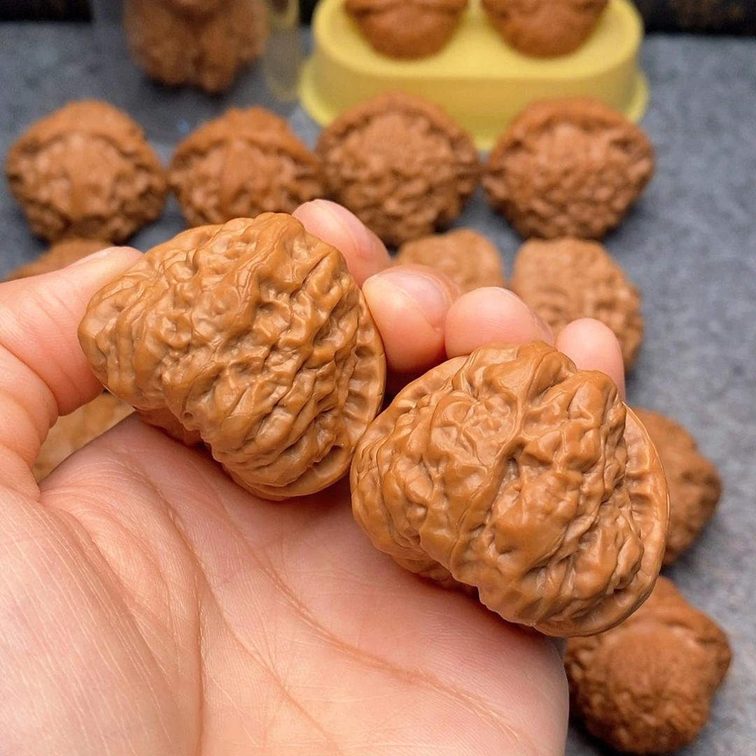 文玩核桃把件三角蛤蟆41尺