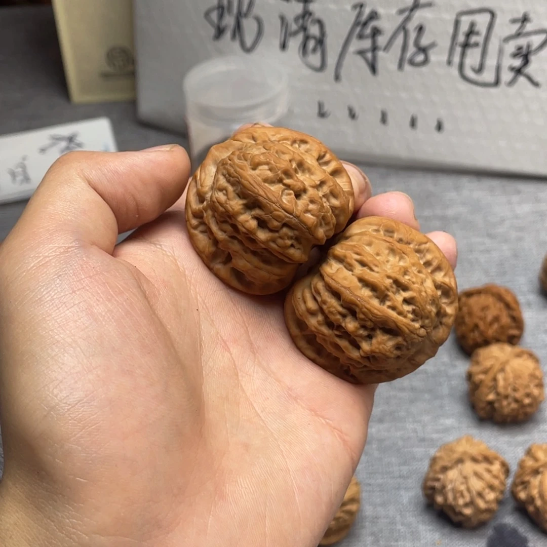 故***_文玩核桃把件佛度111