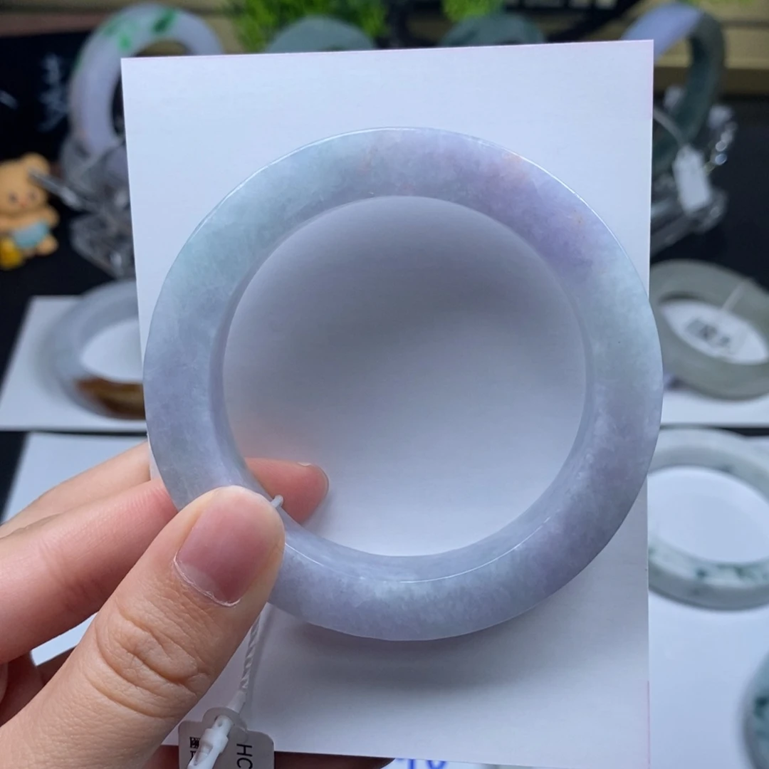 未镶嵌手镯定制翡翠星黛露正圈